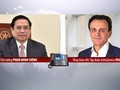 Thủ tướng Chính phủ Phạm Minh Chính điện đàm trao đổi với Giám đốc Điều hành tập đoàn AstraZeneca (Ảnh - BYT) 