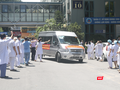 Đoàn 30 bác sĩ, điều dưỡng lên đường vào Tiền Giang (Ảnh - Minh Thuý) 
