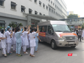 Đoàn 35 bác sĩ, điều dưỡng ở Bệnh viện Hữu Nghị lên đường vào TP. HCM chống dịch (Ảnh - Minh Thuý) 
