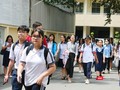 Học sinh tham dự kỳ thi tuyển sinh vào lớp 10