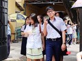 Thí sinh hào hứng sau khi kết thúc môn thi Ngữ văn