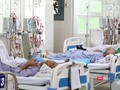 Các bệnh nhân đang chạy thận tại Bệnh viện