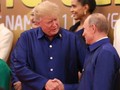 Ông Trump và ông Putin có trao đổi ngắn tại Đà Nẵng.