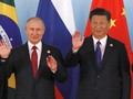 Tổng thống Nga Putin và chủ tịch Trung Quốc Tập Cận Bình.