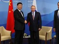 Tổng thống Nga Vladimir Putin và Chủ tịch Trung Quốc Tập Cận Bình tại Diễn đàn Kinh tế Phương Đông EEF 2018.