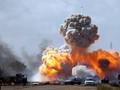 Một vụ không kích của Mỹ tại Libya. 