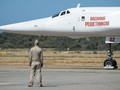 Máy bay ném bom chiến lược Nga Tupolev Tu-160 tại Venezuela. 