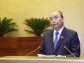 Thủ tướng Nguyễn Xuân Phúc giải trình trước Quốc hội.