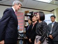 Ngoại trưởng Mỹ John Kerry tại thành phố Hồ Chí Minh. 