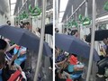 Khách đi tàu Cát Linh - Hà Đông phải che ô: Hà Nội Metro nói gì?