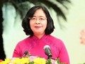 Bà Bùi Thị Minh Hoài làm Bí thư Đảng ủy Mặt trận Tổ quốc