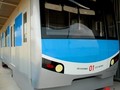 Mô hình tuyến metro số 1 đang được trưng bày.