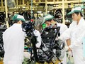 Lắp ráp xe máy của Honda Việt Nam tại nhà máy ở tỉnh Vĩnh Phúc