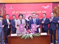 Lễ ký thỏa thuận hợp tác giữa PVcomBank và Trường Đại học Hà Nội