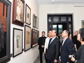 Thủ tướng thăm Bảo tàng Mỹ thuật Việt Nam. Ảnh VGP/Quang Hiếu