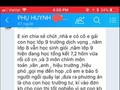 Một ảnh từ đoạn chat của nhóm phụ huynh