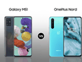 Samsung Galaxy M51 vs OnePlus Nord 5G (Ảnh: Smart Prix)