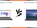 MSI Modern 14 vs Asus Zenbook 14 UX425 (Ảnh: TechNave)