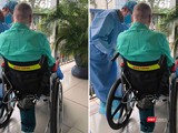 Cách mạng 4.0 đóng vai trò gì trong 90 ngày thoát khỏi tử thần của bệnh nhân 91 ảnh 4 Bệnh nhân 91, phi công người Anh đã cai ECMO, bỏ máy thở, đi dạo trên xe lăn