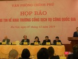 Quí I/2020, có 15 dịch vụ công tại Cổng dịch vụ công Quốc gia