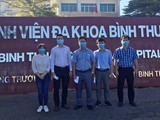 Nhiều bác sĩ BV Chợ Rẫy tức tốc đi Bình Thuận phòng, chống COVID-19