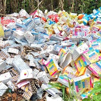 Không thể "xem thường" những đống hàng hóa bị vứt bỏ bí ẩn