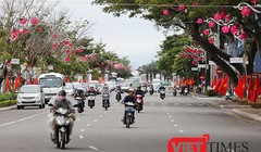 Từ ngày 1/1/2017, Đà Nẵng sẽ cấm đậu đỗ xe mô tô, xe gắn máy, xe đạp trên tuyến đường Bạch Đằng trong thời gian từ 18h-22h30 hằng ngày