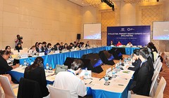 Ngày 20/2, Hội nghị các quan chức cao cấp APEC lần thứ nhất (SOM1) tại Nha Trang đã bước sang ngày thứ 3 với sự tham gia của hơn 580 đại biểu đến từ 21 quốc gia thành viên APEC.