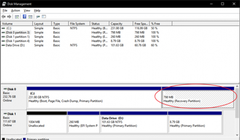 Phân vùng Recovery Partition.