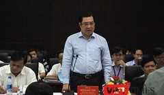 ông Huỳnh Đức Thơ, Phó Bí thư Thành ủy, Chủ tịch UBND TP Đà Nẵng Huỳnh Đức Thơ trả lời ý kiến của đoàn công tác Đại biểu Quốc hội tại buổi làm việc 