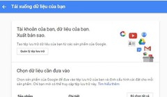 Việc tải tất cả dữ liệu quan trọng trên tài khoản Google về máy tính sẽ giúp bạn hạn chế tối đa việc bị mất dữ liệu trong tương lai.