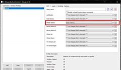 Giao diện chính của ứng dụng X-Mouse Button Control.