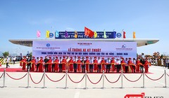 Sáng 2/8, Bộ GTVT và Tổng công ty Đầu tư phát triển đường cao tốc Việt Nam (VEC) chính thức tổ chức thông xe kỹ thuật và đưa vào khai thác tạm đoạn tuyến Túy Loan (Đà Nẵng)-Tam Kỳ (Quảng Nam) thuộc Dự án xây dựng đường cao tốc Đà Nẵng-Quảng Ngãi.