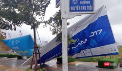 Trước những ảnh hưởng của bão số 12 gây ra đối với Đà Nẵng khi sự kiện Tuần lễ cấp cao APEC đã cận kề, Chủ tịch UBND TP Đà Nẵng đã có lời kêu gọi toàn TP chung tay khắc phục.