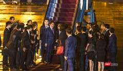 Tối ngày 09/11/2017, chuyên cơ chở Thủ tướng Nhật Bản Shinzo Abe đã hạ cánh xuống sân bay Đà Nẵng, chính thức cho hoạt động của Thủ tướngShinzo Abe tại Hội nghị thượng đỉnh APEC 2017 tại Đà Nẵng