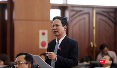 Đại biểu Nguyễn Kim Dũng chất vấn tình trạng lạch luật, xây dựng sai phép của các dự án xây dựng trên địa bàn đang có dấu hiệu lờn luật