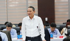 Bí thư Thành ủy Đà Nẵng Trương Quang Nghĩa phát biểu tại buổi làm việc với đoàn công tác Bộ GTVT diễn ra chiều ngày 2/3