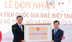 Sáng 29/3, UBND TP Đà Nẵng tổ chức Lễ đón nhận Bằng xếp hạng Di tích quốc gia đặc biệt đối với Thành Điện Hải và khởi công Dự án tu bổ, phục hồi, tôn tạo di tích giai đoạn 1 đối với công trình đặc biệt này.