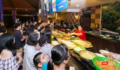 Để phục vụ DIFF 2018, Không gian ẩm thực với chủ đề “Bốn mùa hương sắc” sẽ chính thức ra mắt vào ngày 29/4 với công suất phục vụ lên đến 5.000 người.