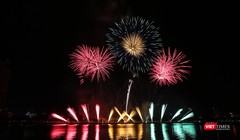 Pháo hoa Đà Nẵng 2018 đê, thứ hai, Pháp-Mỹ “kẻ tám lạng, người nửa cân“
