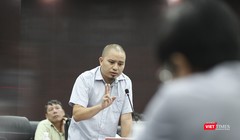 Ông Nguyễn Văn Hùng-Chủ nhiệm CLB Lữ hành Hoa ngữ tại Đà Nẵng cảnh báo tình trạng thất thu thuế đối với tỏi giá rẻ từ thị trường Quốc