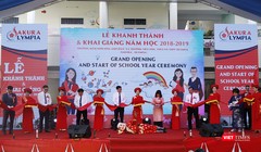 Hệ thống trường liên cấp Sakura-Olympia được đưa vào hoạt động và khai giảng năm học mới 2018-2019.