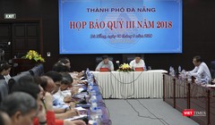 Chiều 28/9, tại buổi Họp báo thường kỳ Quý 3/2018 do UBND TP Đà Nẵng tổ chức, nhiều vấn đề “nóng” liên quan đến nhiều lĩnh vực diễn ra trên địa bàn TP Đà Nẵng đã được báo chí nêu ra và yêu cầu được trả lời thỏa đáng.
