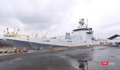 Tàu Hải quân Brunei mang tên KDB DARUTTAQWA cập Cảng Tiên Sa 