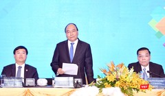 Thủ tướng Chính phủ Nguyễn Xuân Phúc phát biểu tại Diễn đàn Thanh niên khởi nghiệp 2018 với chủ đề “Tìm giải pháp đột phá cho Khởi nghiệp sáng tạo Việt Nam” do Trung ương Đoàn, Hội Liên hiệp Thanh niên Việt Nam tổ chức tại Đà Nẵng