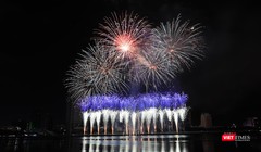 Màn trình diễn pháo hoa tại DIFF 2019