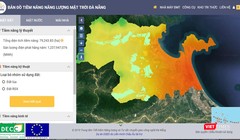 Bản đồ tiềm năng năng lượng mặt trời TP Đà Nẵng vừa được Trung tâm Tiết kiệm năng lượng và Chuyển giao công nghệ Đà Nẵng công bố.