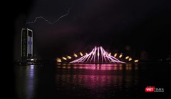 Màn pháo hoa tại DIFF 2019 của đội pháo hoa đến từ Phần Lan.