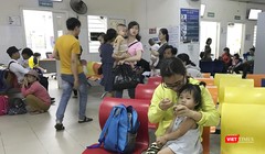 Theo thống kê của Bệnh viện Phụ sản-Nhi TP Đà Nẵng, trong tuần qua đã có gần 720 ca bệnh nhi nhập viện.