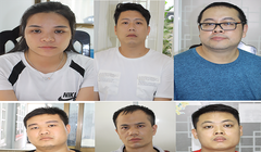 Các đối tượng trong nhóm người Trung Quốc dụ dỗ, thuê gái trẻ đóng phim sex bán trên mạng